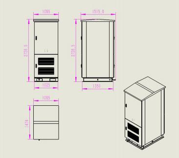 261kWh Outdoor Energy Storage Cabinet